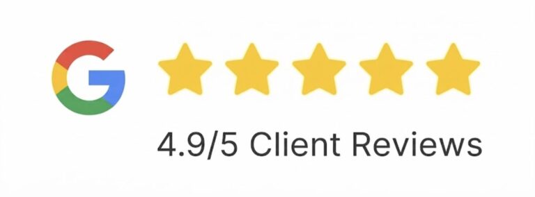 Оценка клиентов в Google: 4.9 из 5 звёзд для AdvoChat